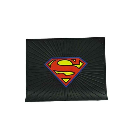 BARJAN Plasticolor Superman Logo Rubber Utility Mat BA53741